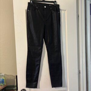 NWT BLANKNYC Women's THE BOND Pants, -Boom Bap, 28 BLACK